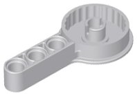 LEGO part Technic Rotation Joint Disk with Large Pin and 3L Liftarm Thick (44225)