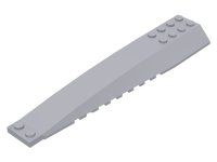 LEGO part Wedge 16 x 4 Triple Curved with Reinforcements 45301