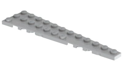 LEGO onderdeel Wedge, Plate 12 x 3 Right (47398)