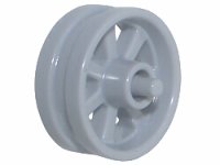 LEGO part Wheel 15mm D. x 6mm City Motorcycle 50862