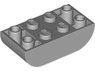 LEGO onderdeel Slope, Curved 4 x 2 Inverted Double 5174