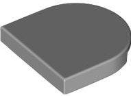 LEGO part Tile, Round 2 x 2 Half Circle Extended (5520)