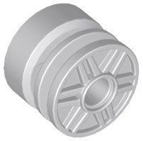 LEGO part Wheel 18mm D. x 14mm with Pin Hole, Fake Bolts and Shallow Spokes (55981)