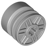 LEGO part Wheel 18mm D. x 14mm with Axle Hole, Fake Bolts and Shallow Spokes (55982)