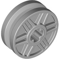 LEGO onderdeel Wheel 18mm D. x  8mm with Fake Bolts and Shallow Spokes and Axle Hole 56903