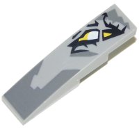 LEGO part Slope, Curved 4 x 1 with Dragon Eye Pattern Model Right Side 61678pb105R