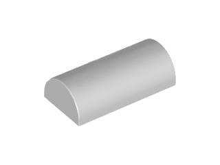 LEGO part Slope, Curved 2 x 4 Double (Undetermined Type) (6192u)