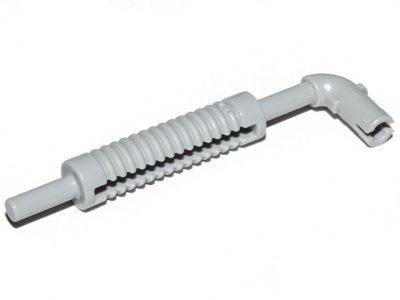 LEGO part Vehicle, Exhaust Pipe with Technic Pin, Flat End with Squared Pin Hole (65571)