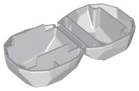 LEGO part Duplo Rock Boulder (65870)