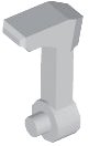LEGO part Minifigure, Helmet Antenna / Rangefinder with Squared Shaft for Helmet SW Clone Trooper with Holes 7218
