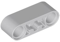 LEGO part Technic, Liftarm Thick 1 x 3 - Axle Hole 7229