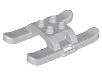 LEGO part Duplo Helicopter Skids Solid Rounded Ends (79794)