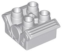 LEGO part Duplo Engine Block 2 x 2 (Motor) (85347)