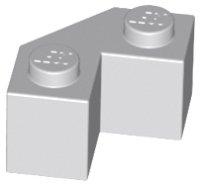 LEGO part Brick, Modified Facet 2 x 2 87620