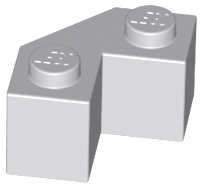 LEGO onderdeel Brick, Modified Facet 2 x 2 (87620)