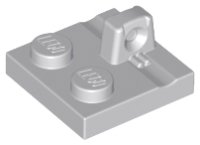 LEGO part Hinge Plate 2 x 2 Locking with 1 Finger on Top 92582