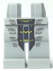 LEGO onderdeel Hips and Legs with Dark Blue Snake Pattern 970c00pb0134