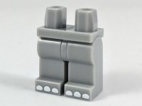 LEGO onderdeel Hips and Legs with White Toes Pattern 970c00pb0804