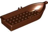 LEGO onderdeel Boot, 14 x 5 x 2 met Roeispanen zonder Holle Binnensteknopjes 21301
