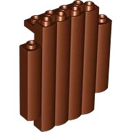 LEGO part Panel 2 x 6 x 6 with Log Profile (Palisade) (30140)