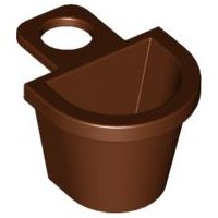 LEGO part Minifigure Container D-Basket (4523)
