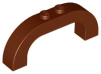 LEGO part Arch 1 x 6 x 2 Curved Top 6183