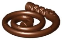 LEGO part Minifigure, Weapon Whip Coiled 61975
