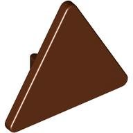 LEGO part Road Sign 2 x 2 Triangle with Open O Clip 65676