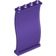 LEGO part Panel 1 x 4 x 6 Wavy (34732)