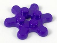 LEGO onderdeel Plaat, Rond 2 x 2 Tandwiel 6 Tand 35442