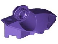 LEGO part Large Figure Foot with Rotation Joint Ball Half Vertical (47430)