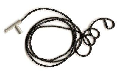 LEGO part Minifigure, Utensil Hose Nozzle Simple with 72L Black String (194c03)