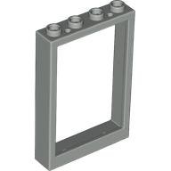 LEGO part Fenster 1 x 4 x 5 mit hohlen Noppen 2493b