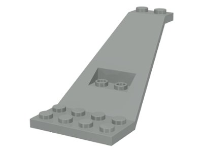 LEGO onderdeel Wing Plate Bi-level 8 x 4 and 2 x 3 1/3 Up (30118)