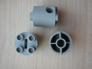 LEGO part Brick, Round 2 x 2 x 2 Robot Body - without Bottom Axle Holder (30361a)