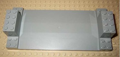 LEGO part Baseplate, Raised Support 8 x 18 x 3 Roadway Base (30399)