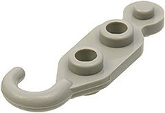 LEGO part Hook Tow with 2 Studs on Both Sides (3136)