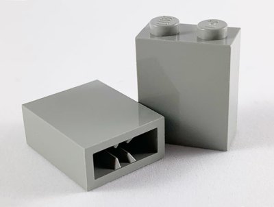 LEGO part Stein 1 x 2 x 2 with Inside Axle Holder (3245b)