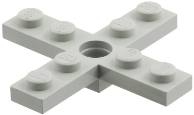 LEGO onderdeel Propeller 4 Blad 5 Diameter 5 x 5 met Centraal Gat voor Rotorhouder (3461)