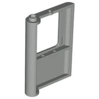 LEGO part Door 1 x 4 x 5 Train Right, Thin Support at Bottom (4182)