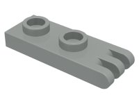 LEGO part Hinge Plate 1 x 2 with 3 Fingers on End - Hollow Studs 4275b