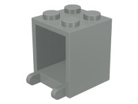 LEGO part Container, Box 2 x 2 x 2 - Solid Studs 4345a
