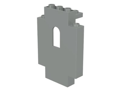 LEGO part Panel 2 x 5 x 6 Wall with Window (4444)