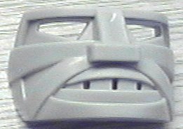 LEGO part Sports Hockey Mask 5 with Cheek Cuts and Teeth (45535a)