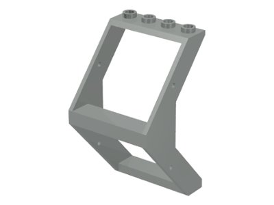 LEGO part Window 4 x 4 x 6 Outward Sloping (4741)