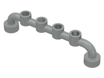 LEGO part Bar 1 x 6 with Open Studs (4873)