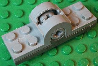 LEGO part Electric Pole Reverser / Polarity Switch with Center Part (6551c01)