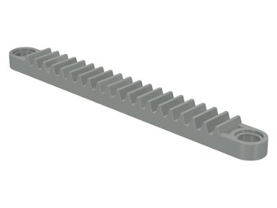 LEGO part Technic, Gear Rack 1 x 10 with Holes (6592)