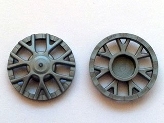 LEGO onderdeel Wielkap 7 Spaken Y-vorm - voor Wiel 18976 (18979b)