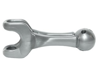LEGO part Bionicle Arm / Leg Section Skeletal with Ball Joint and Ball Socket (20474)